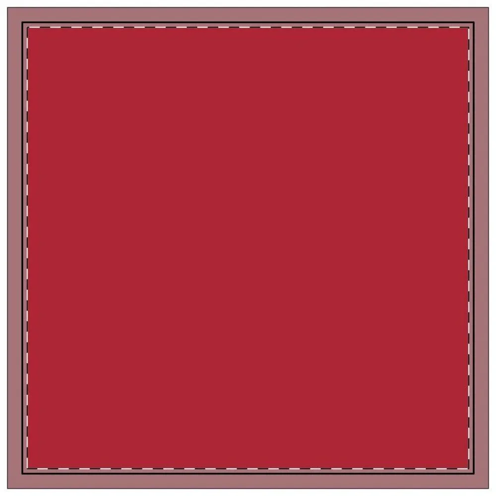 NWT Porter Anna- Red & Black Cotton Napkin 8-set, Poppy
